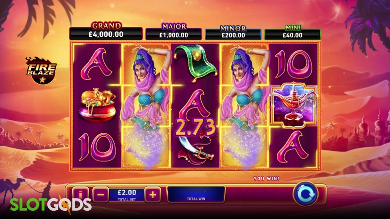 Jinns Moon Slot - Screenshot 3