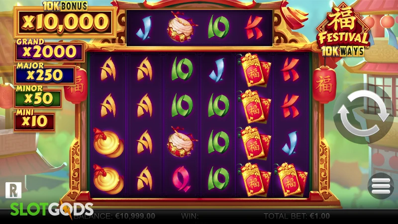 Festival 10K Ways Slot - Screenshot 