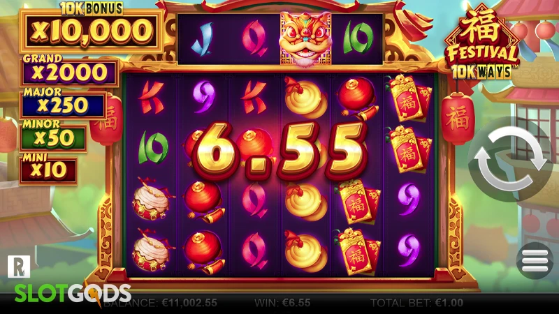 Festival 10K Ways Slot - Screenshot 2