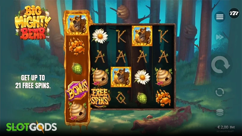 Big Mighty Bear Slot - Screenshot 