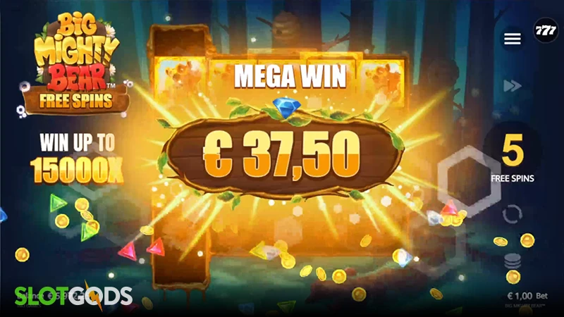 Big Mighty Bear Slot - Screenshot 4