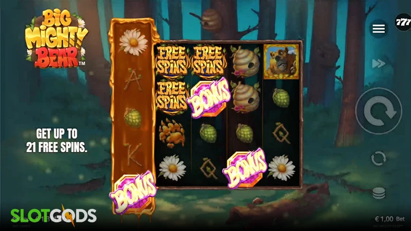 Big Mighty Bear Slot - Screenshot 2