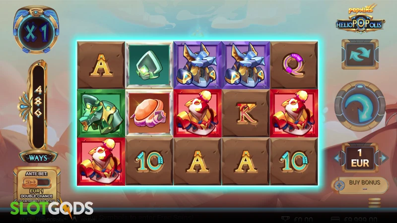 HelioPOPolis Slot - Screenshot 