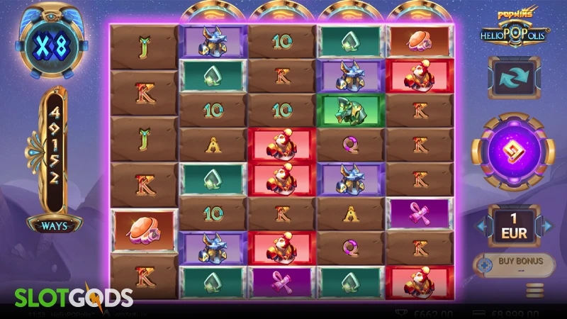 HelioPOPolis Slot - Screenshot 3