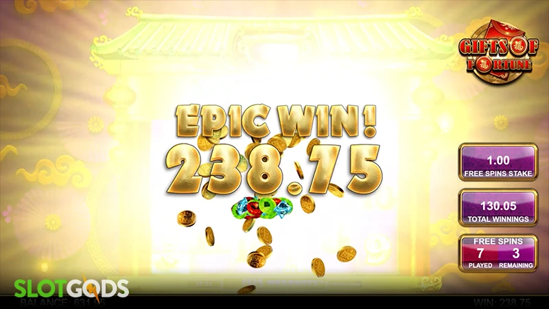 Gifts of Fortune Megaways Slot - Screenshot 4