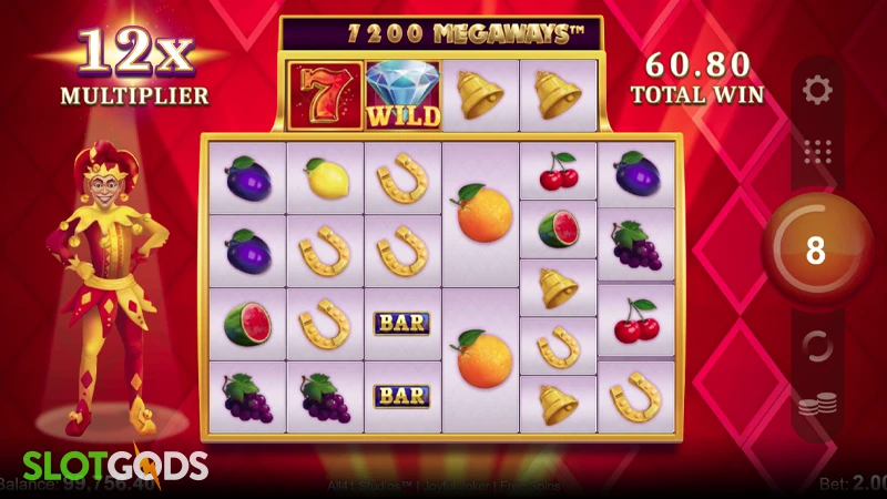 Joyful Joker Megaways Slot - Screenshot 2