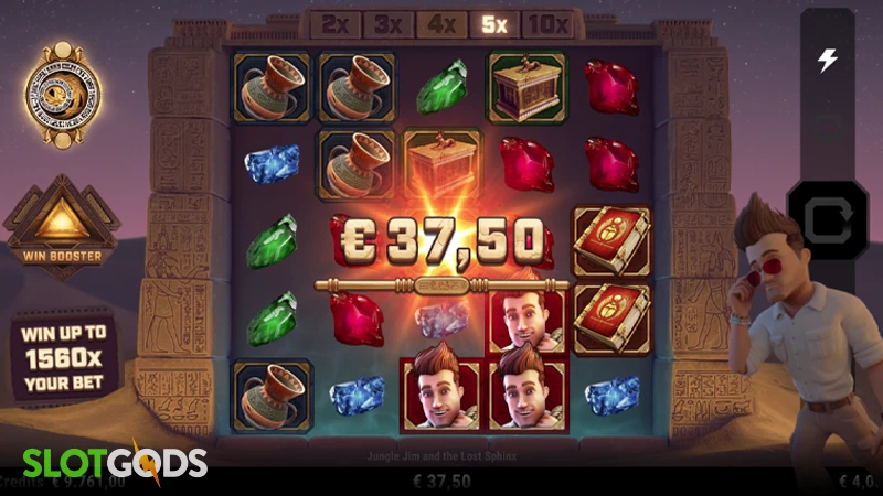 Jungle Jim and the Lost Sphinx Slot - Screenshot 4