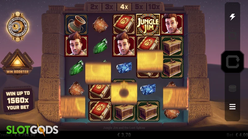 Jungle Jim and the Lost Sphinx Slot - Screenshot 2