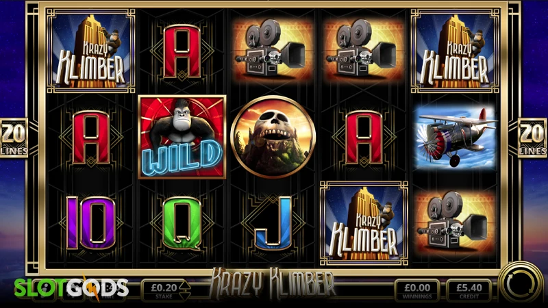 Krazy Klimber Slot - Screenshot 