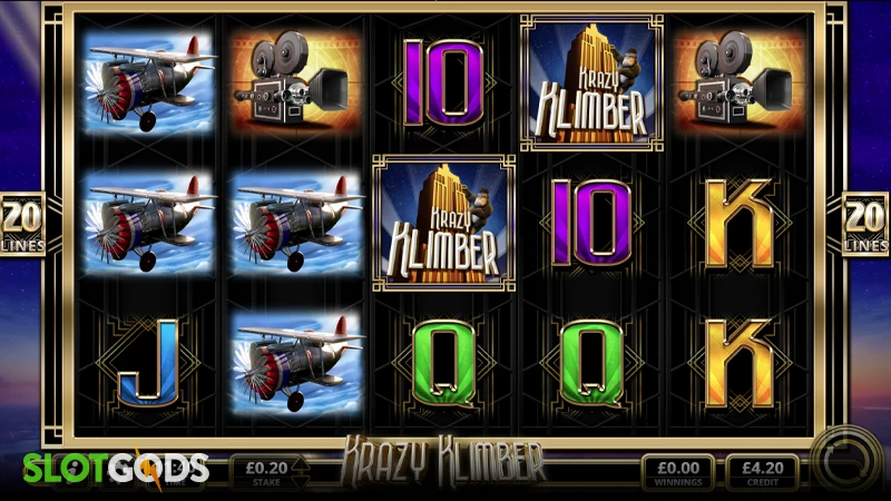 Krazy Klimber Slot - Screenshot 2