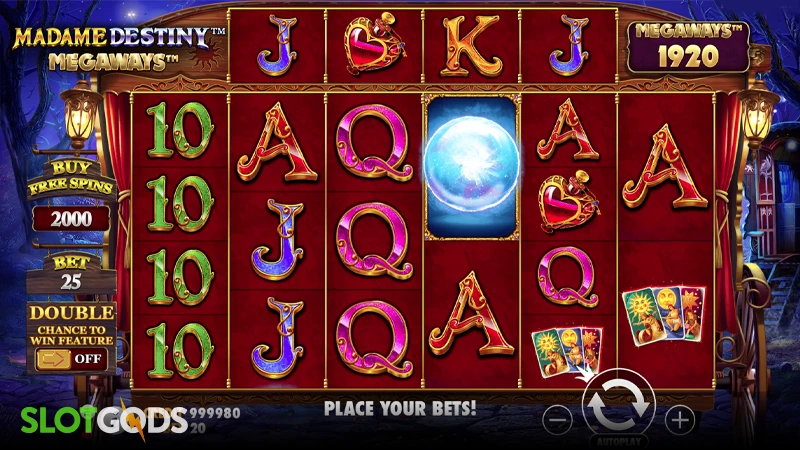 Madame Destiny Megaways Slot - Screenshot 