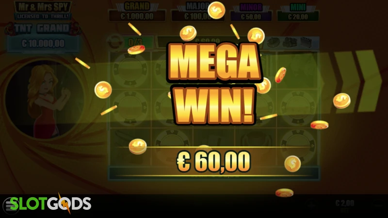 Mr & Mrs Spy Slot - Screenshot 4