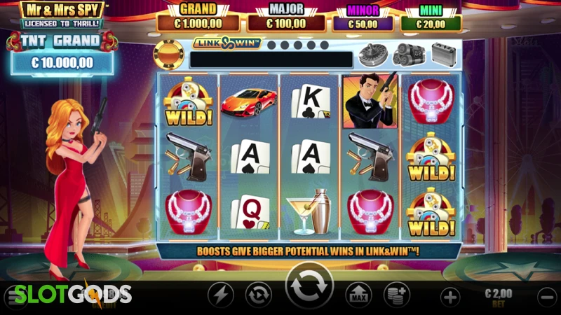 Mr & Mrs Spy Slot - Screenshot 