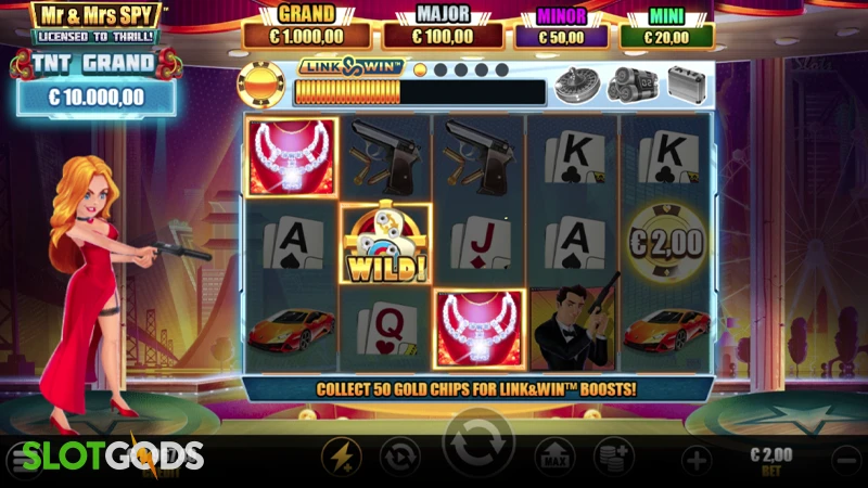 Mr & Mrs Spy Slot - Screenshot 2