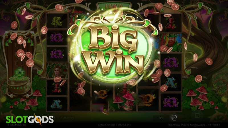 Rainbow Wilds Megaways Slot - Screenshot 4