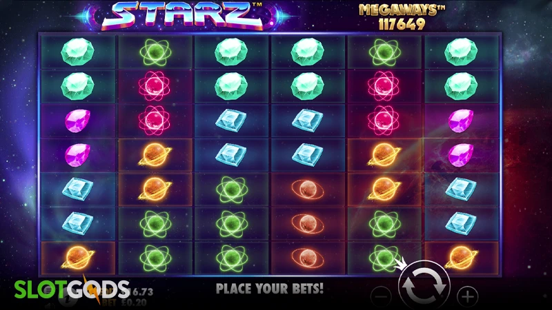 Starz Megaways Slot - Screenshot 