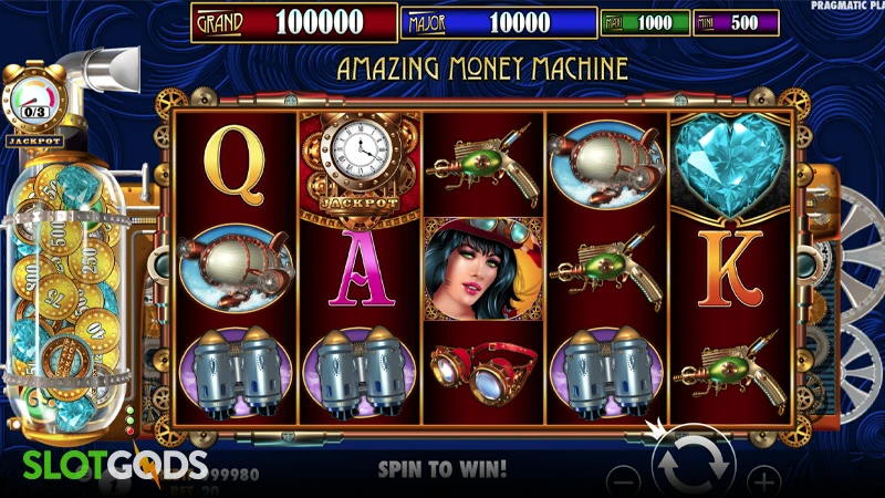 The Amazing Money Machine Slot - Screenshot 