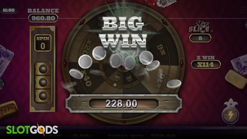 The Magnificent Super Slice Slot - Screenshot 4