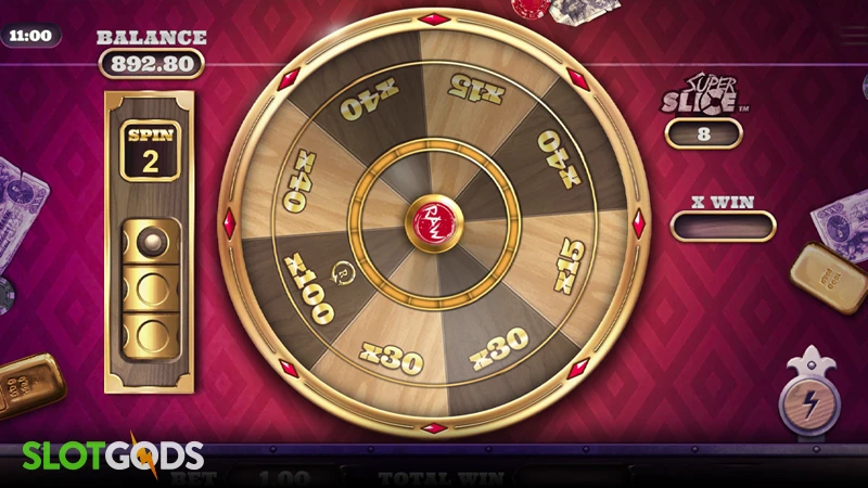 The Magnificent Super Slice Slot - Screenshot 3