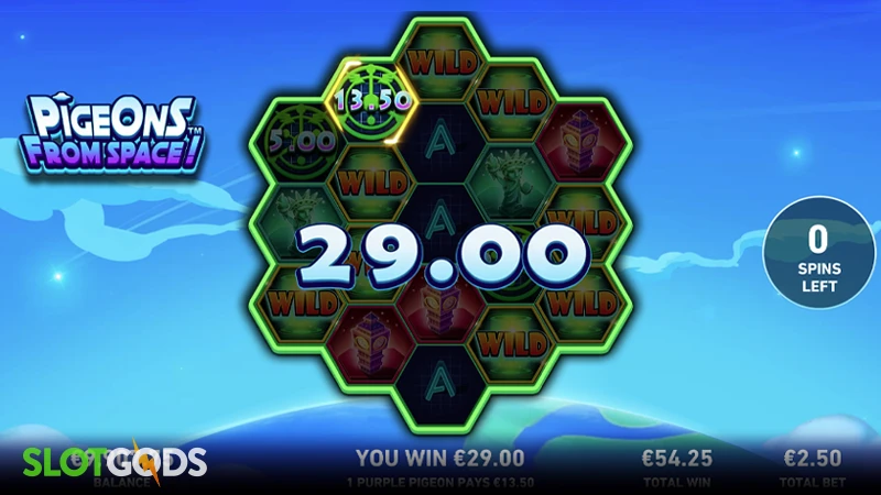 Pigeons from Space Slot - Screenshot 4