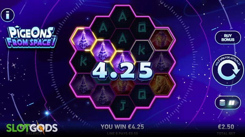 Pigeons from Space Slot - Screenshot 2
