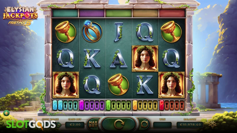 Elysian Jackpots Slot - Screenshot 