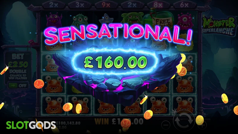 Monster Superlanche Slot - Screenshot 4