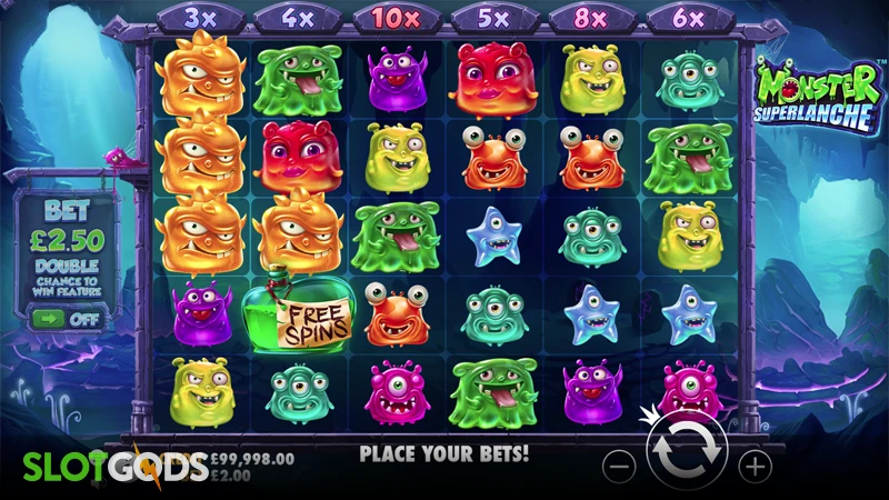 Monster Superlanche Slot - Screenshot 