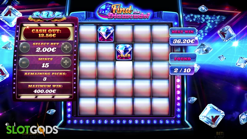 Find The Diamonds Slot - Screenshot 3