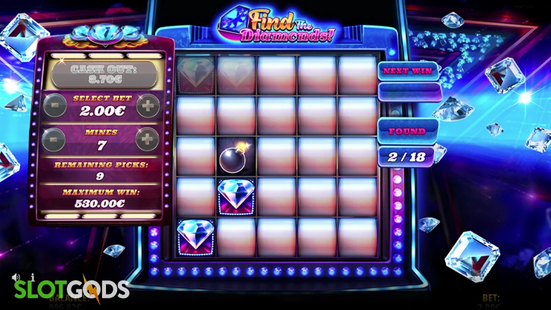 Find The Diamonds Slot - Screenshot 4