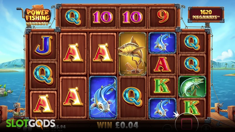 Power Fishing Megaways Slot - Screenshot 