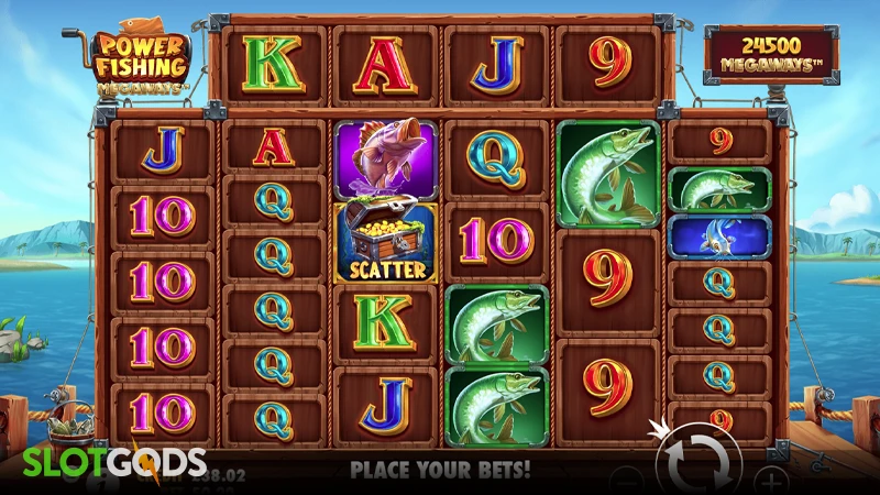 Power Fishing Megaways Slot - Screenshot 2