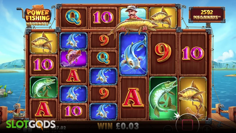 Power Fishing Megaways Slot - Screenshot 3