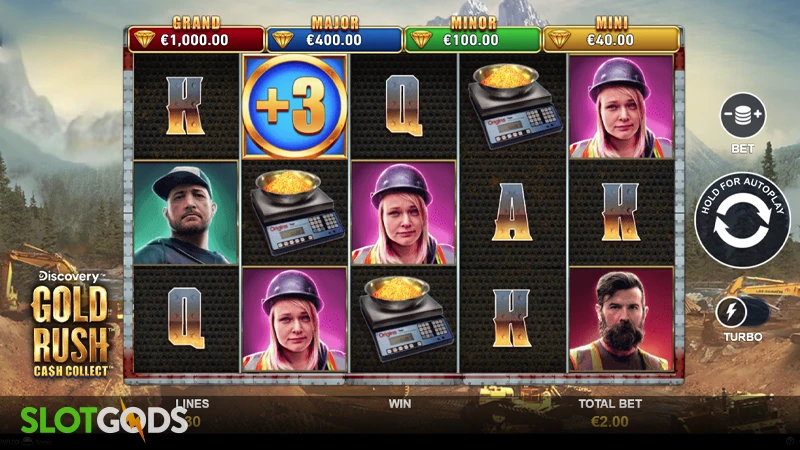 Gold Rush: Cash Collect Slot - Screenshot 
