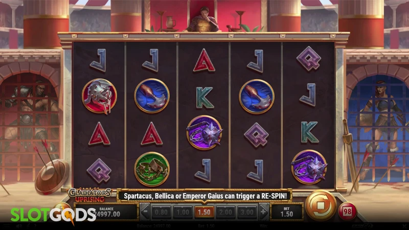 Game of Gladiators: Uprising Slot - Screenshot 