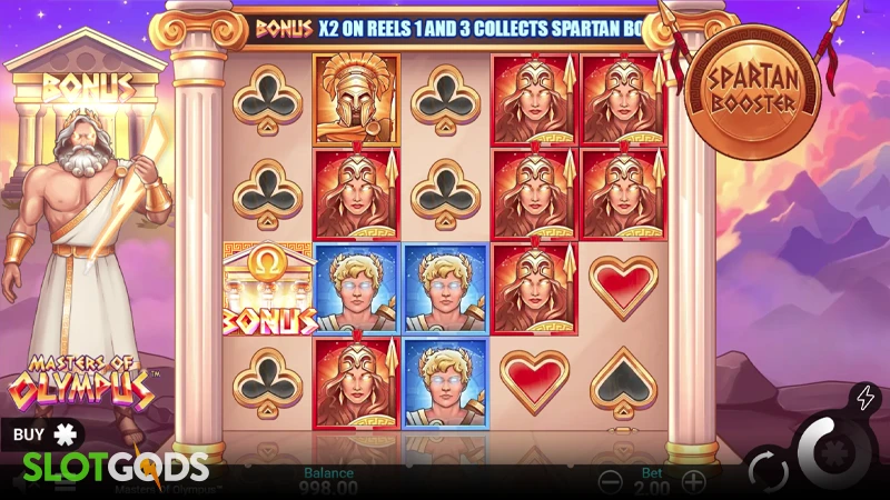 Masters of Olympus Slot - Screenshot 