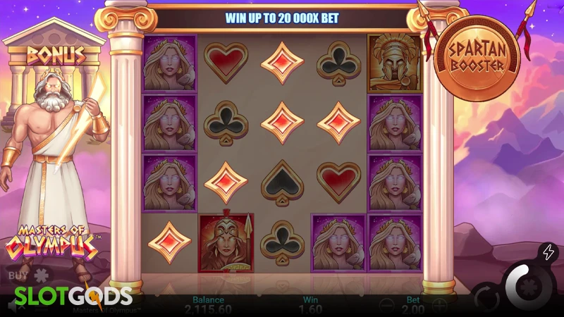 Masters of Olympus Slot - Screenshot 2