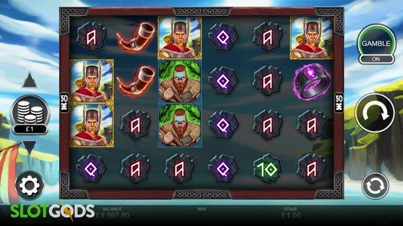 Lightning Viking Slot - Screenshot 
