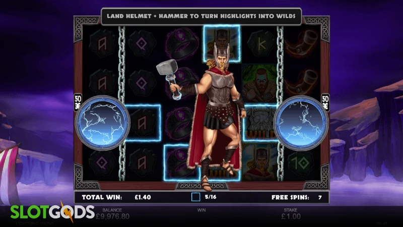 Lightning Viking Slot - Screenshot 3