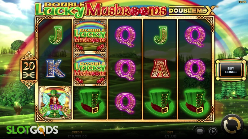 Double Lucky Mushrooms DoubleMax Slot - Screenshot 