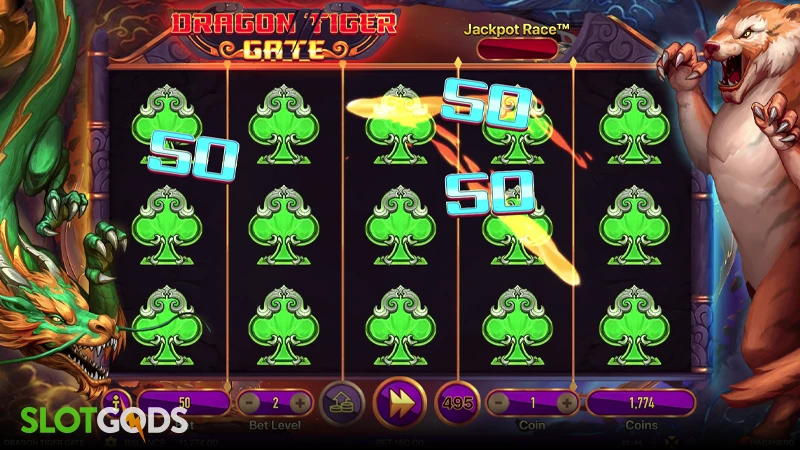 Dragon Tiger Gate Slot - Screenshot 3