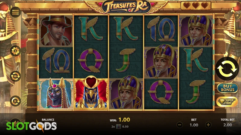 Treasures of Ra Slot - Screenshot 