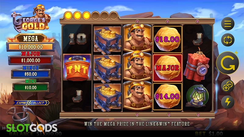 George's Gold Slot - Screenshot 