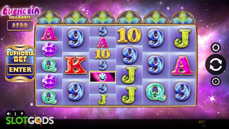 Euphoria Megaways Slot - Screenshot 