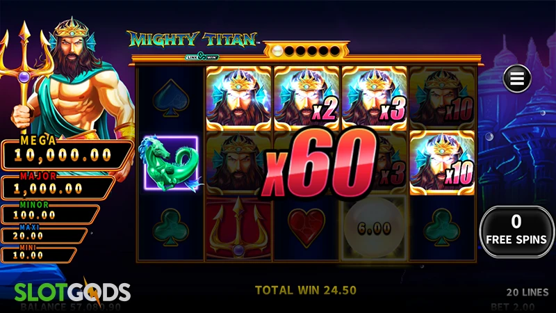 Mighty Titan Slot - Screenshot 2