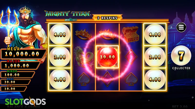 Mighty Titan Slot - Screenshot 3