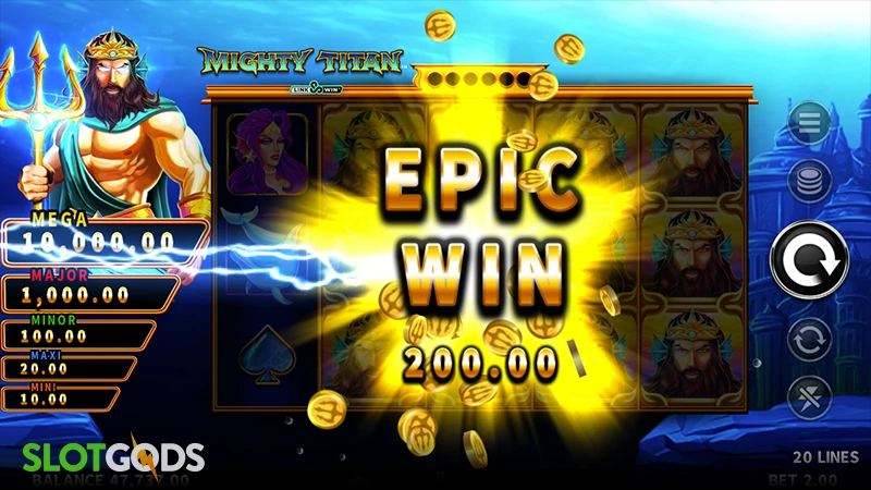 Mighty Titan Slot - Screenshot 4
