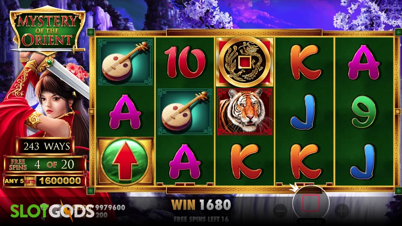 Mystery of the Orient Slot - Screenshot 2