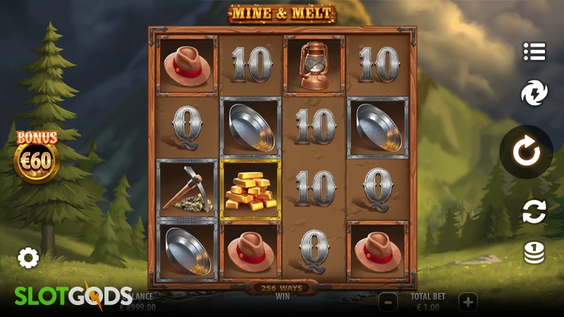 Mine & Melt Slot - Screenshot 