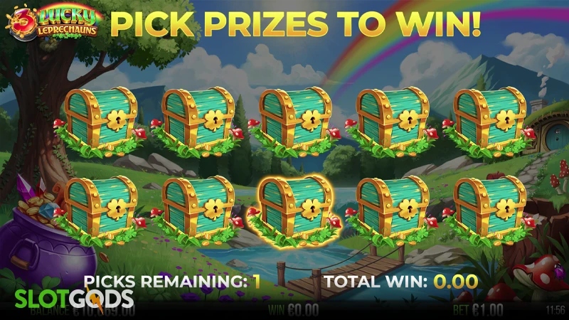 3 Lucky Leprechauns Slot - Screenshot 3